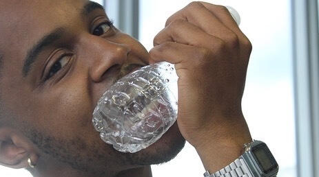 How much plastic do humans consume every week? Well, we consume about the size of a credit card weekliy... delicious.